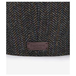 Barbour Fyne Tweed Baker Boy Cap